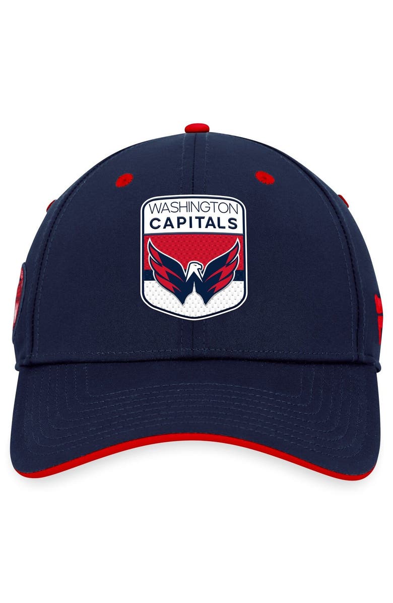 FANATICS Men's Fanatics Branded  Navy Washington Capitals 2023 NHL Draft Flex Hat, Alternate, color, 
