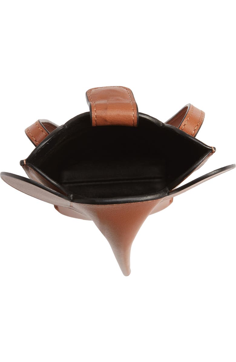 Loewe Elephant Pocket Leather Crossbody Bag, Alternate, color,