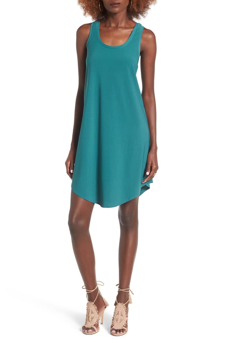 Tank Dress, Main, color, GREEN BERRY
