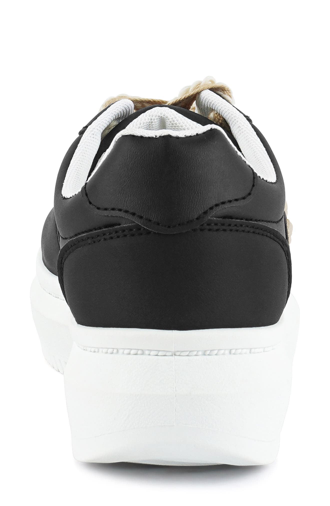 LONDON RAG Monigue Stitched Sneaker, Alternate, color, Black