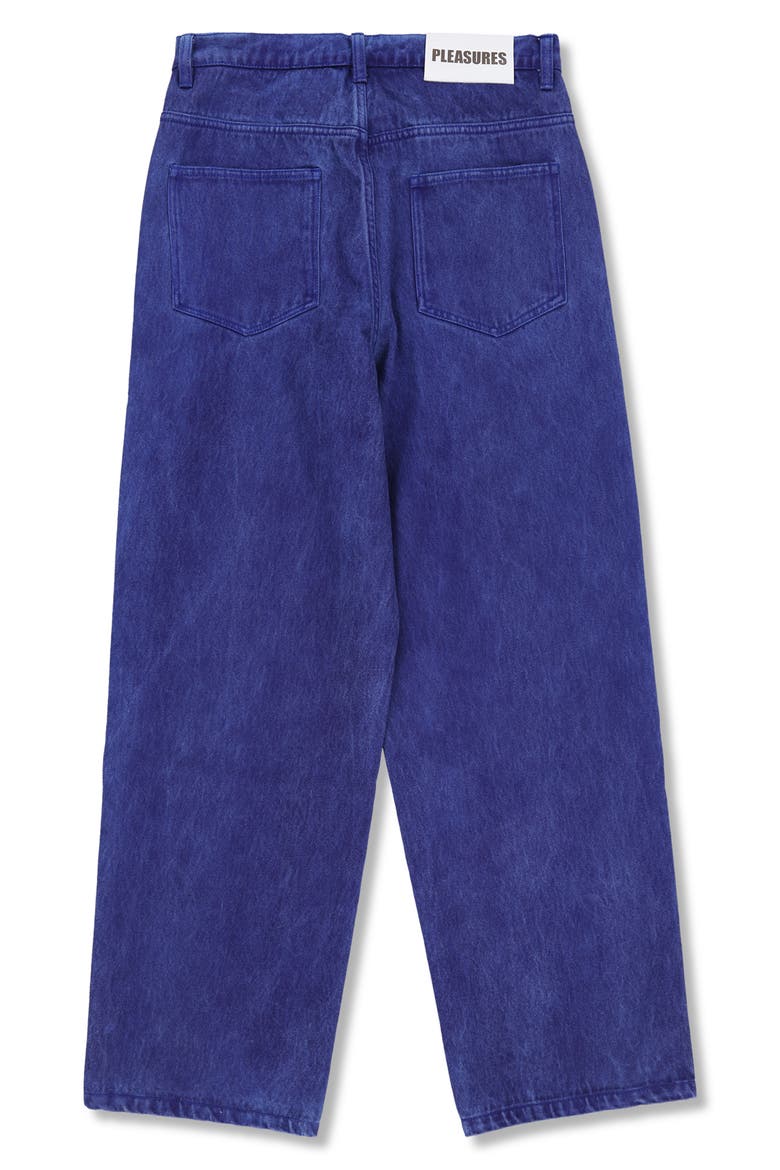Spray Formula Baggy Jeans, Alternate, color, BLUE