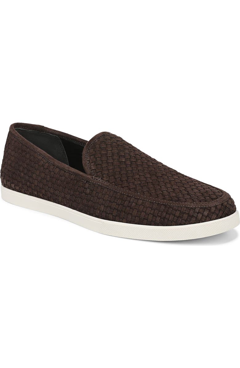 Vince Sonoma Weave Loafer, Main, color, Cocoabrown