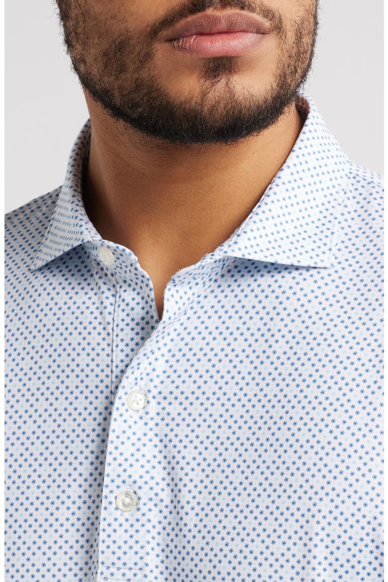 Maxim Dot Print PREP-FORMANCE Golf Polo, Alternate, color, LAKE