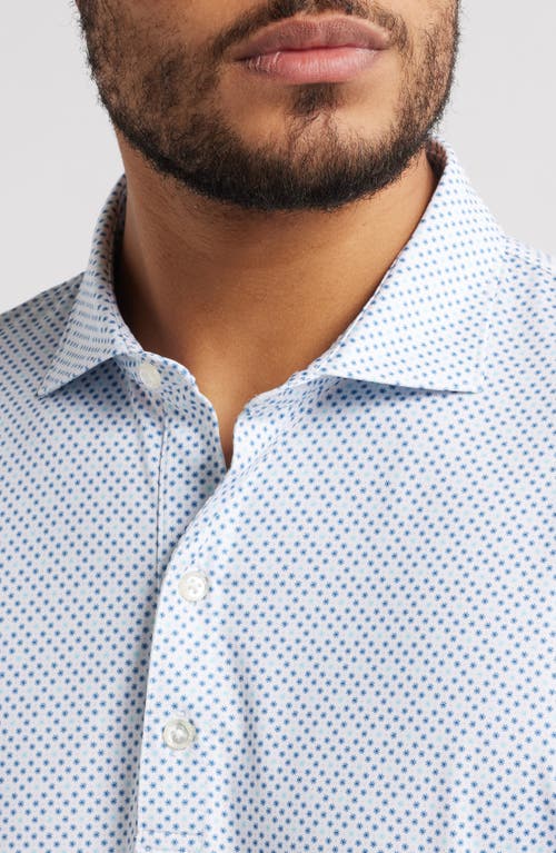 JOHNNIE-O JOHNNIE-O MAXIM DOT PRINT PREP-FORMANCE GOLF POLO