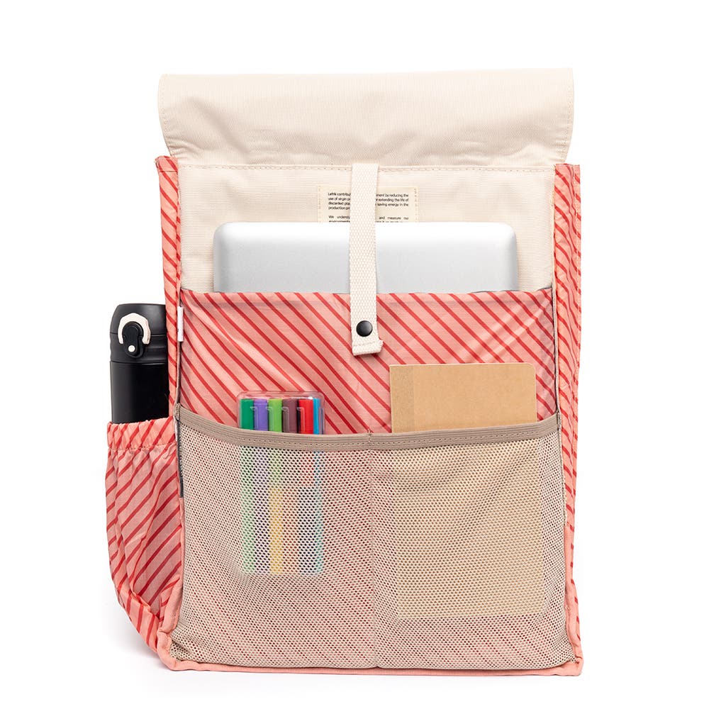 LEFRIK Handy Backpack, Alternate, color, Ecru