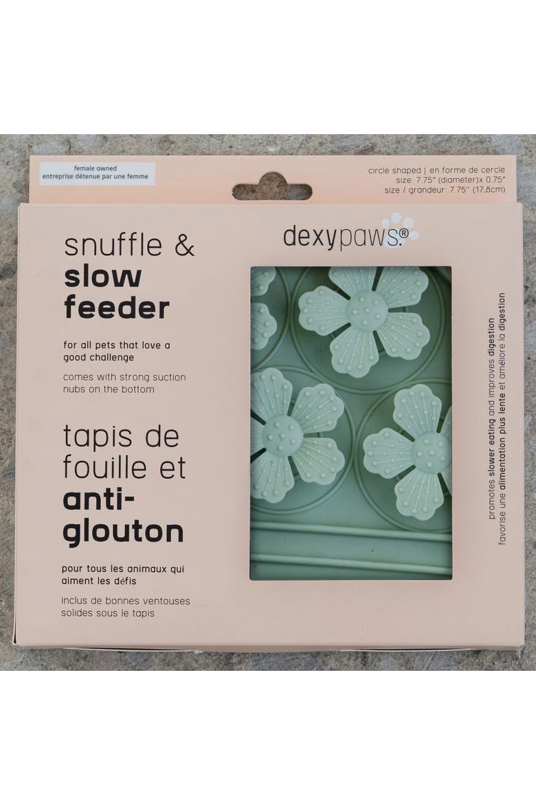 Hide & Seek Slow Feeder, Dog & Pet, Meal & Treat Feeding, Alternate, color, Green