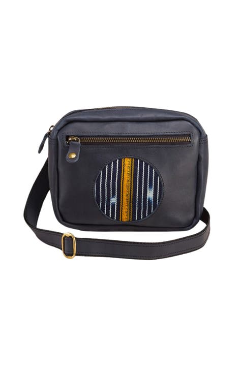 Heli Convertible Leather Crossbody Belt Bag