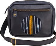 Sarep + Rose Heli Convertible Leather Crossbody Belt Bag