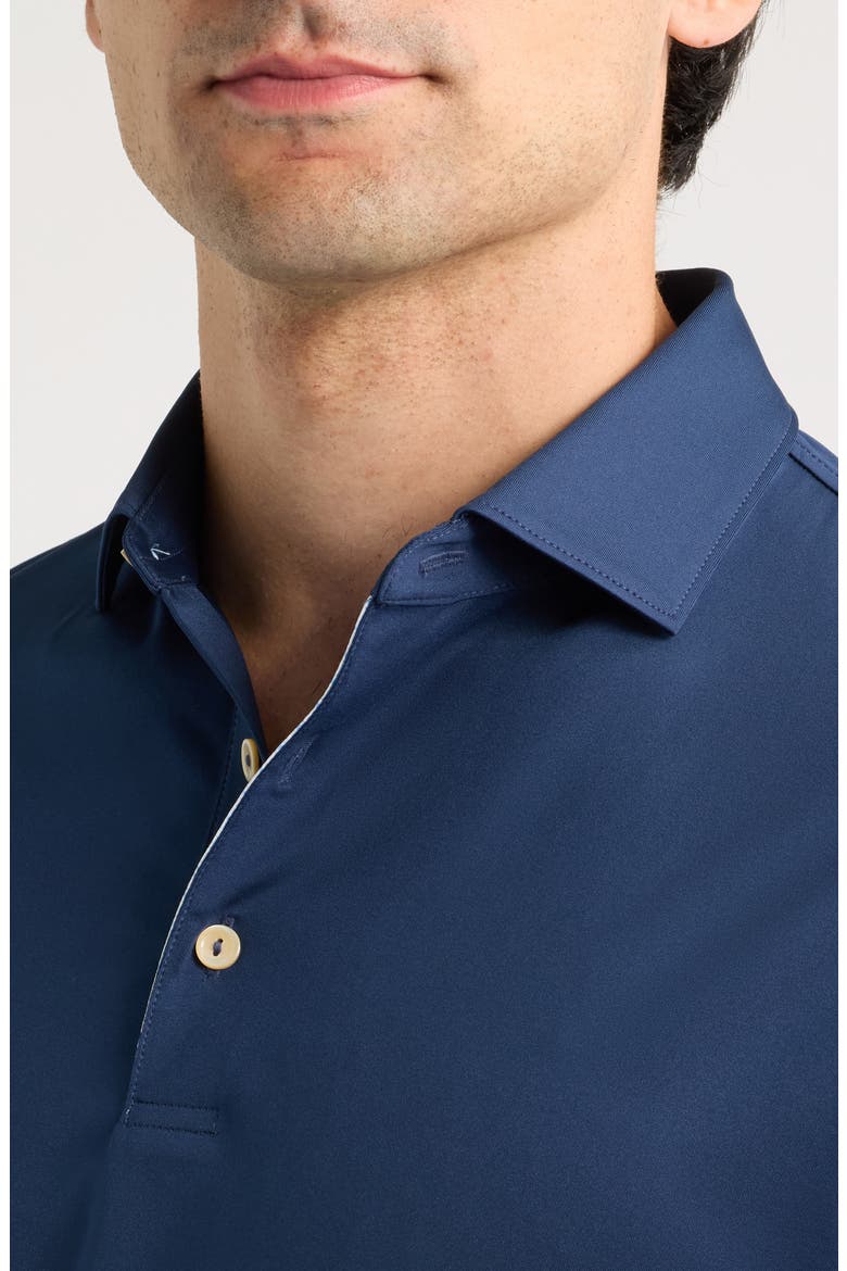 Solid Summer Comfort Performance Jersey Polo, Alternate, color, NAVY