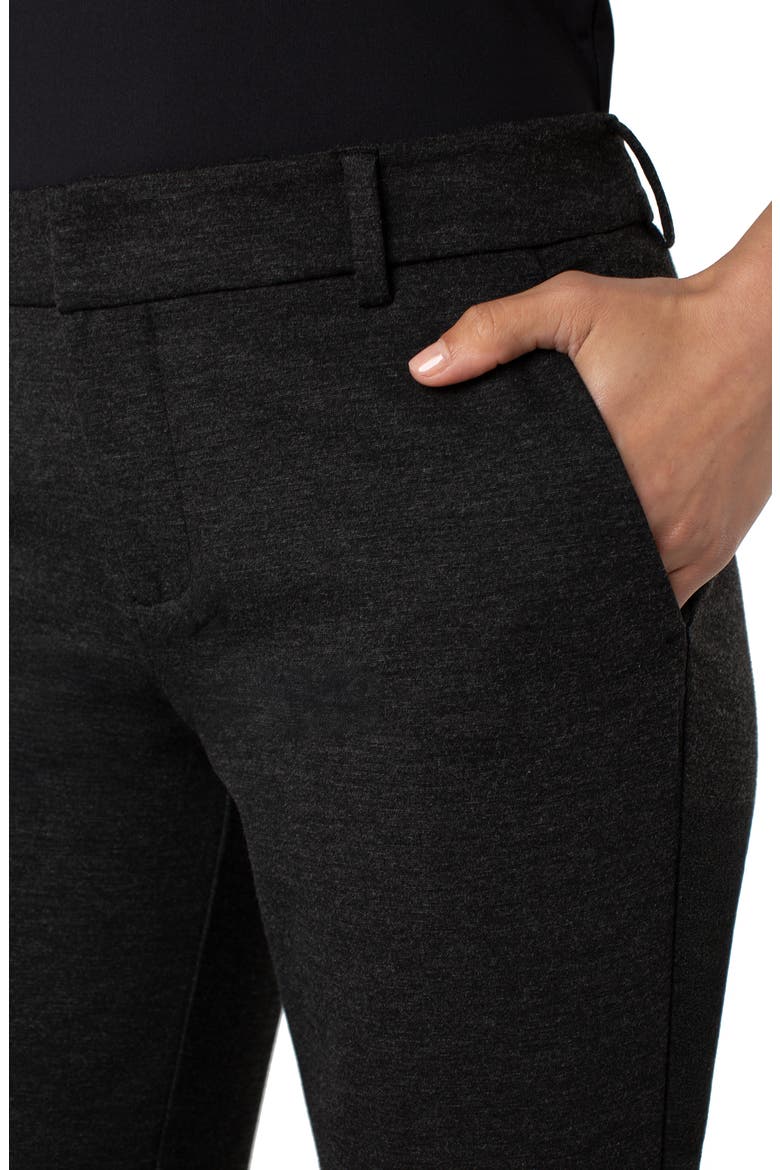 Kelsey Knit Trousers, Alternate, color, HEATHERED CHARCOAL