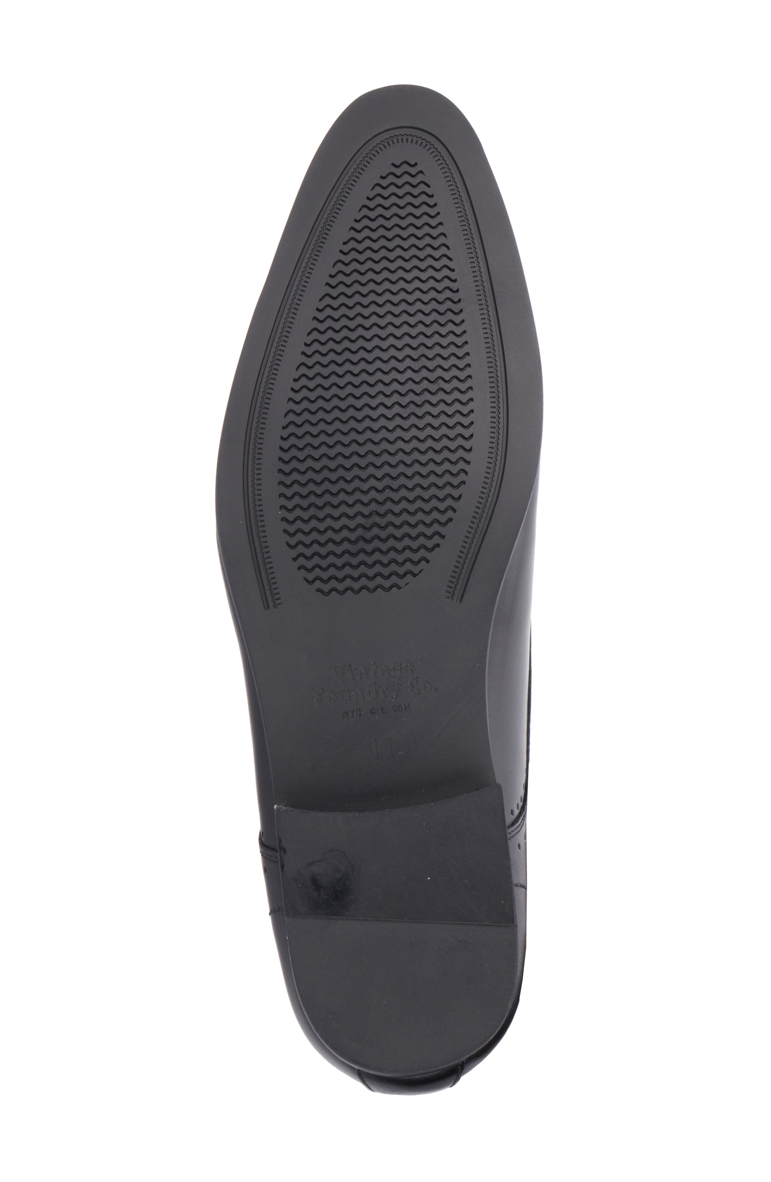 VINTAGE FOUNDRY Ferdinand Cap Toe Derby, Alternate, color, Black