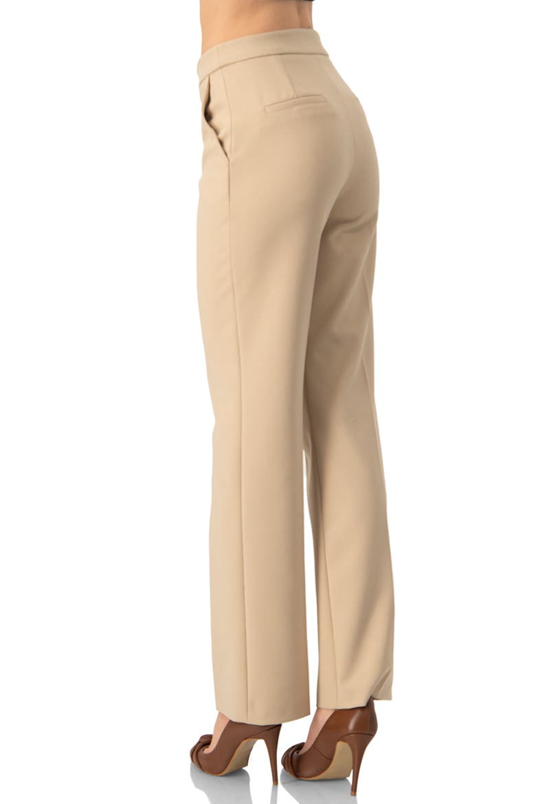 Beige Tailored Trousers, Alternate, color, Beige