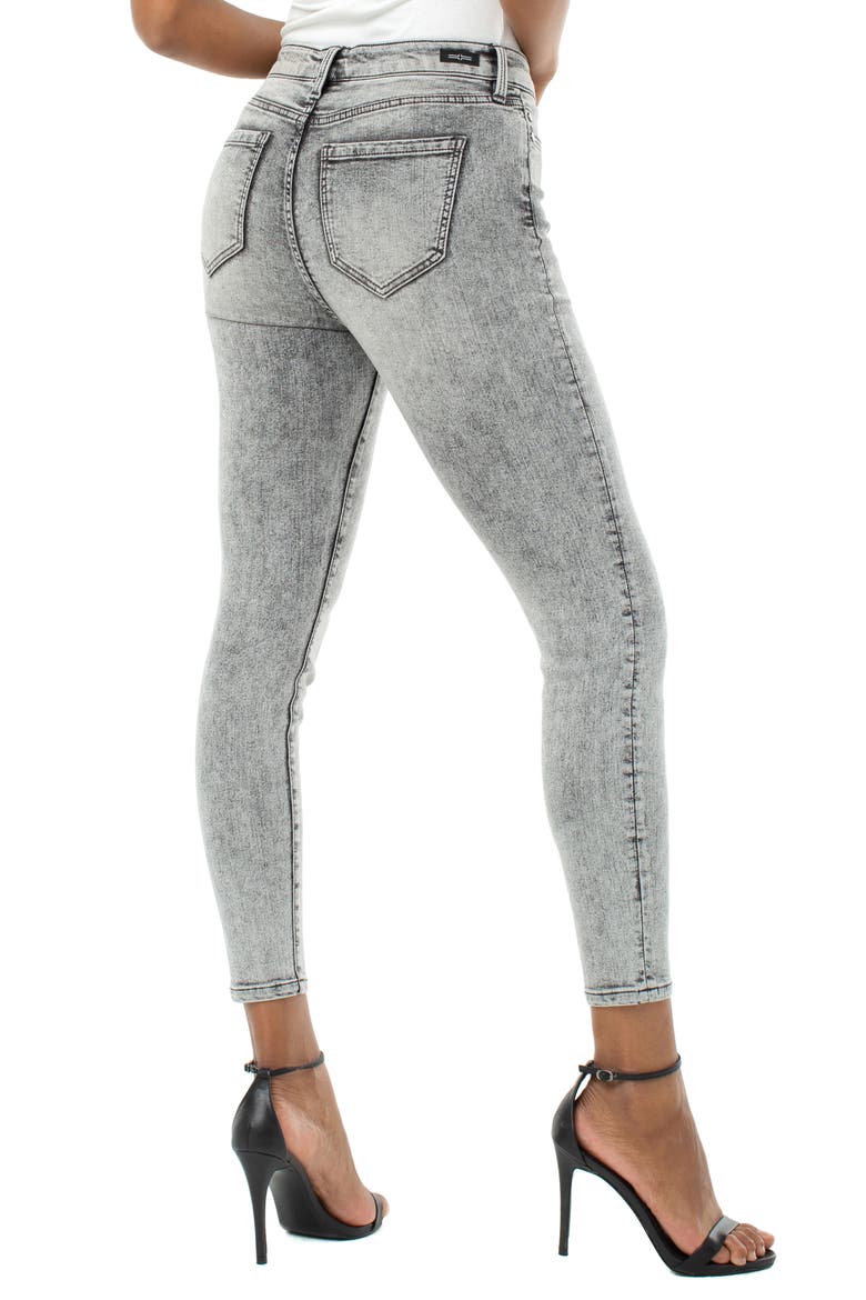Abby Crop Skinny Jeans, Alternate, color, GRANITE