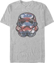 Star Wars Men's Star Wars Patriotic Stormtrooper  Graphic T-Shirt
