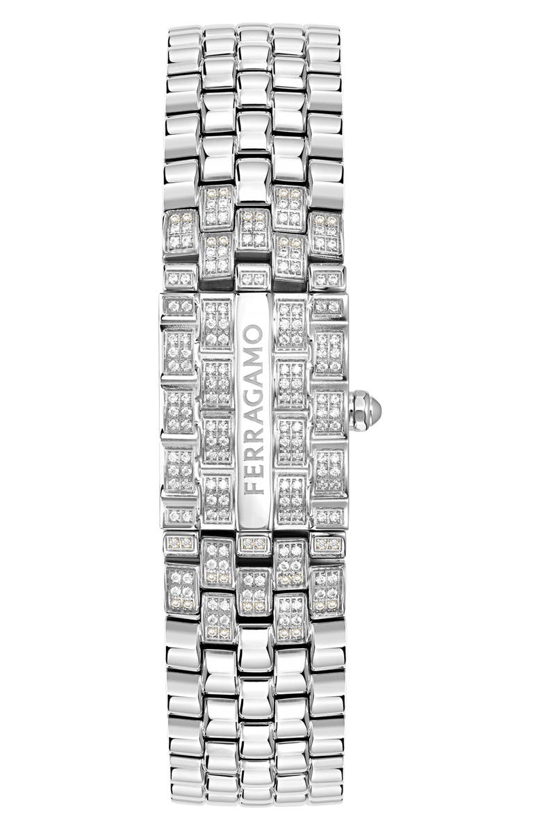 FERRAGAMO Secret Bracelet Watch, 18.5mm, Main, color, Stainless Steel