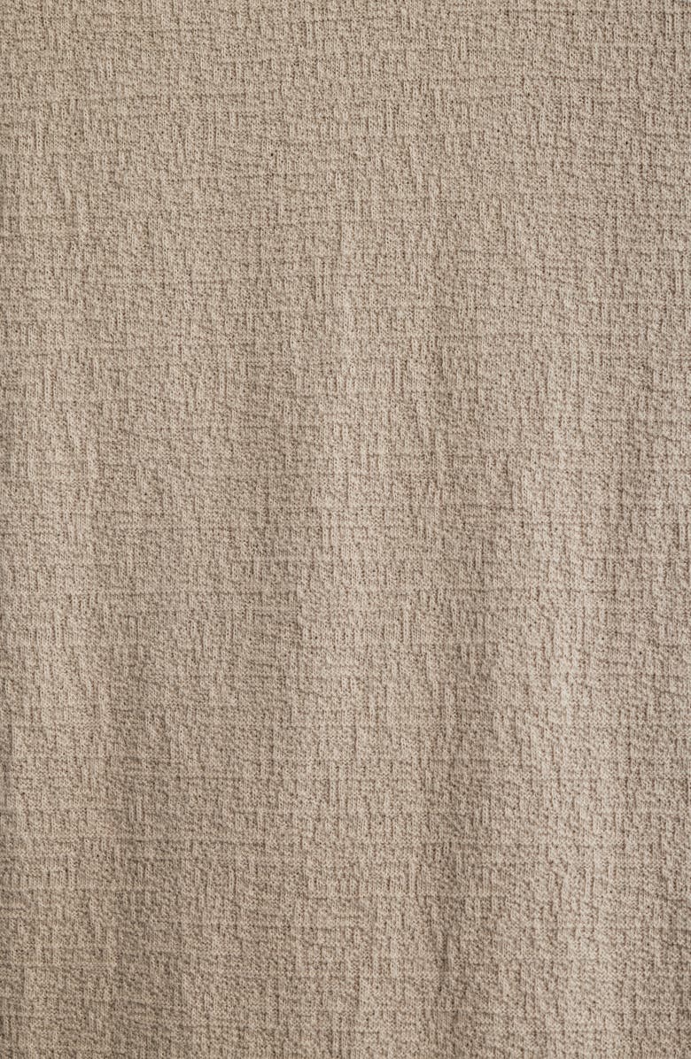 Robert Barakett Newman Textured Cotton Blend Polo, Alternate, color, Tan