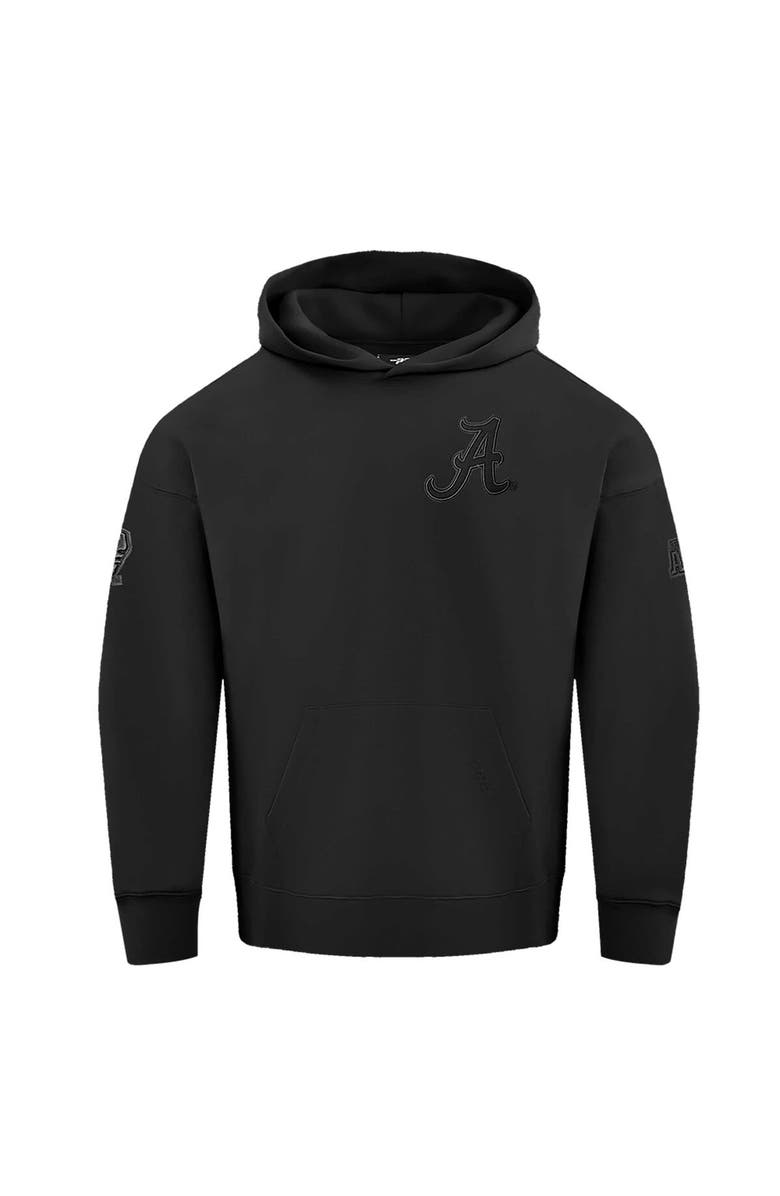 PRO STANDARD Men's Pro Standard Black Alabama Crimson Tide Neutral Pullover Hoodie, Alternate, color, 