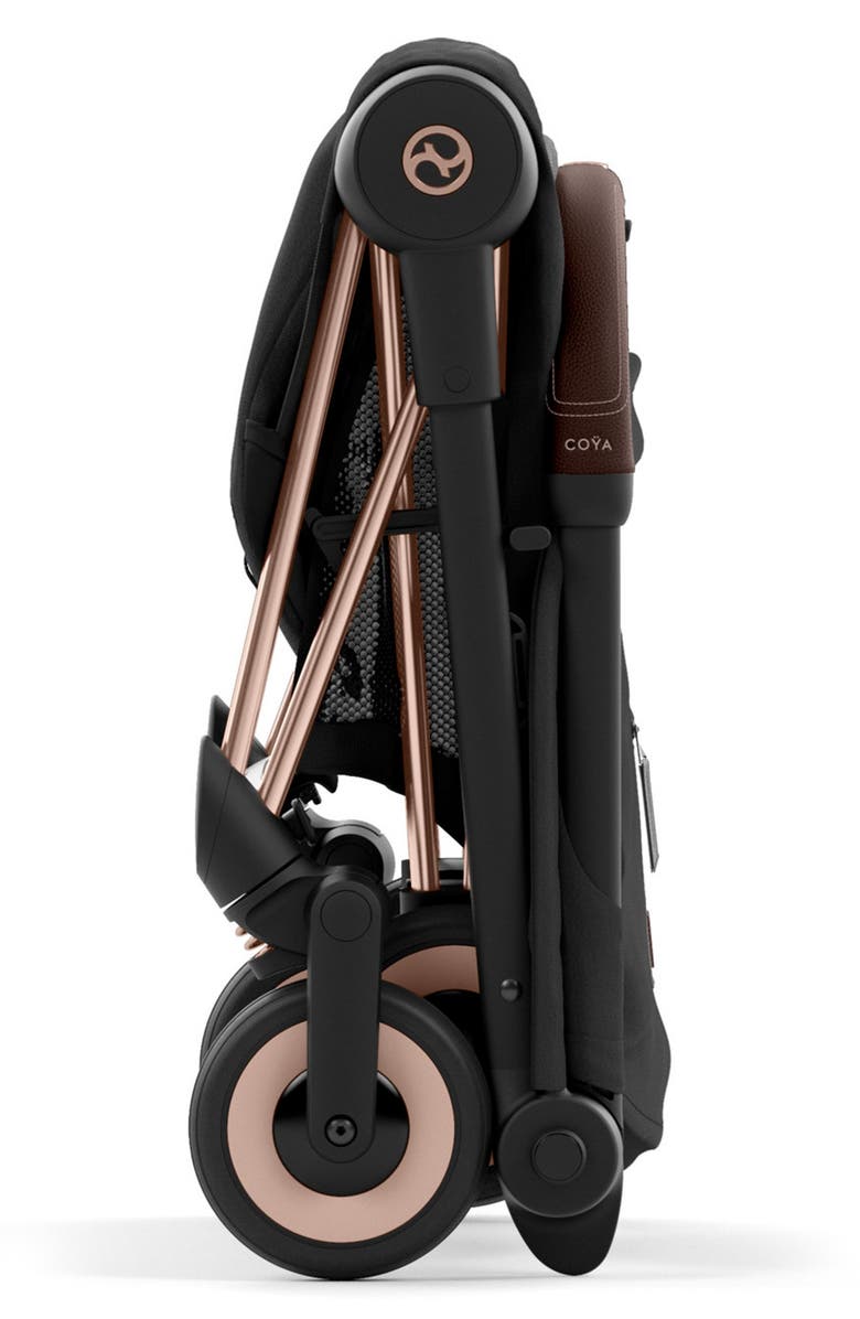 CYBEX COYA Compact Lightweight Travel Stroller, Alternate, color, Sepia Black
