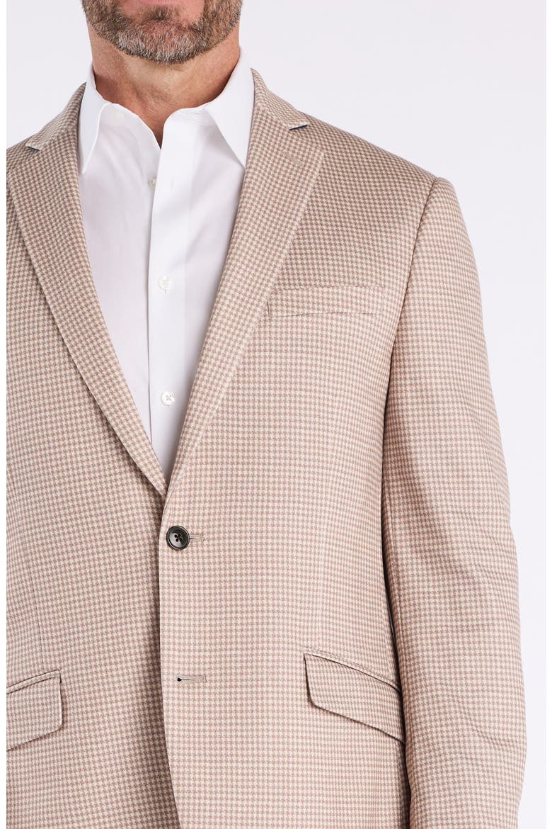 Houndstooth Sport Coat, Alternate, color, TAN