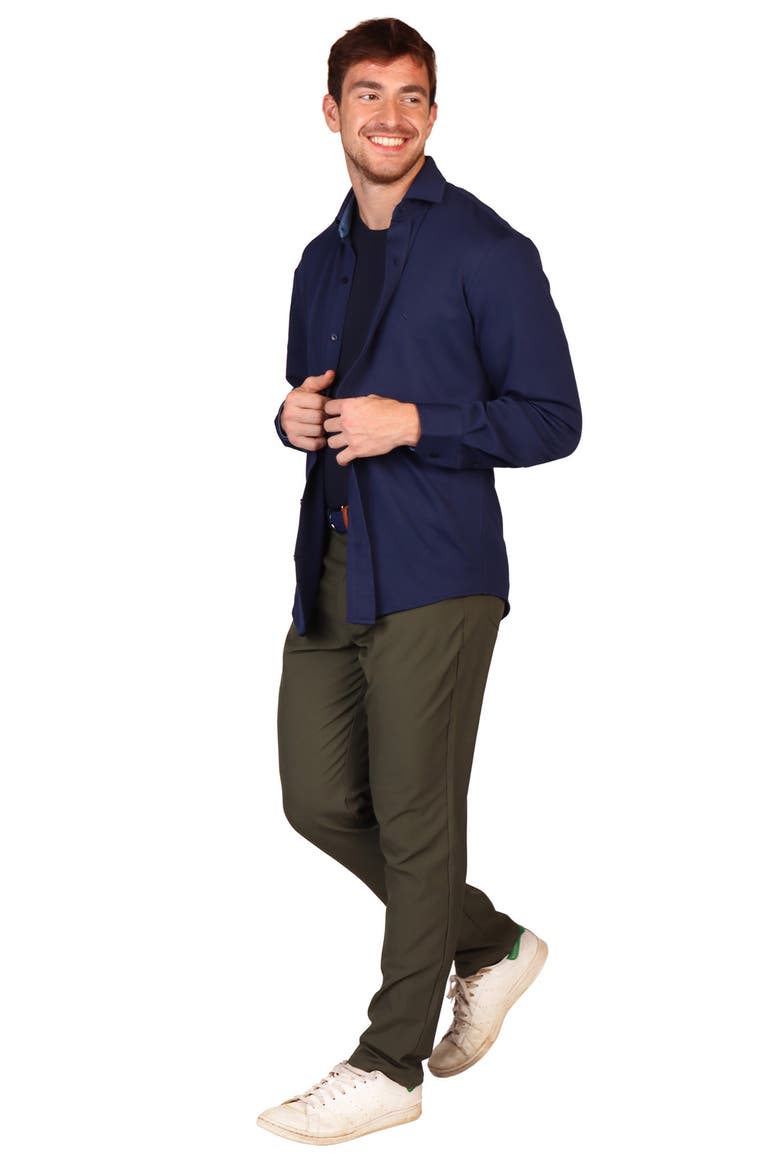 Five-Pocket Performance Pants, Alternate, color, OLIVE