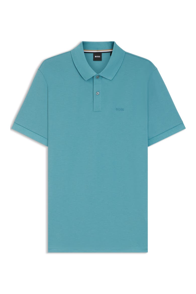 Pallas Cotton Polo, Alternate, color, LIGHT/ PASTEL BLUE