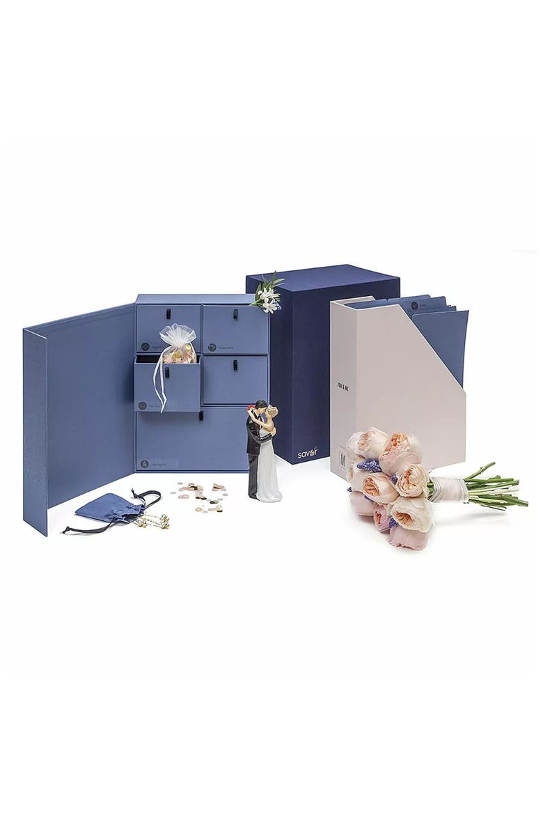 Wedding Keepsake Library by Savor, Main, color, Blue
