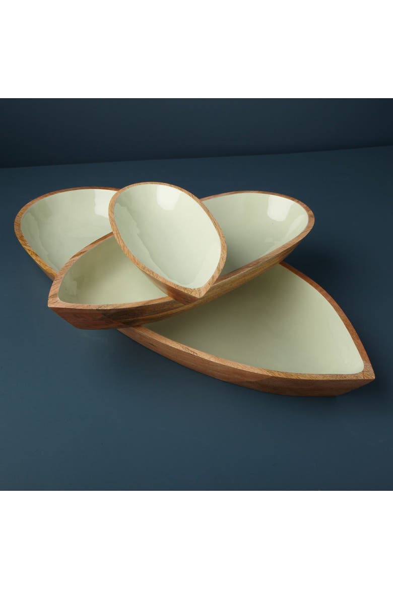 Madras Oval Bowl, Alternate, color, Sage