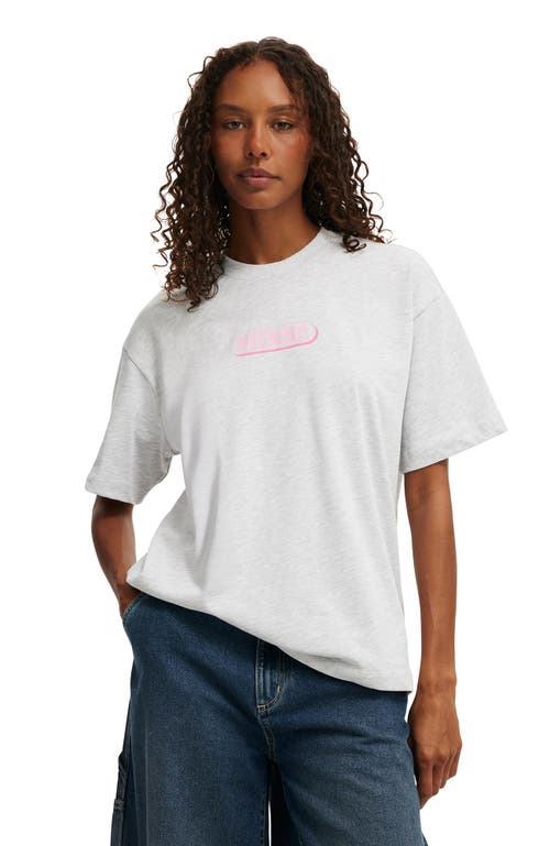 Cotton On The Premium Boxy Graphic Tee In White