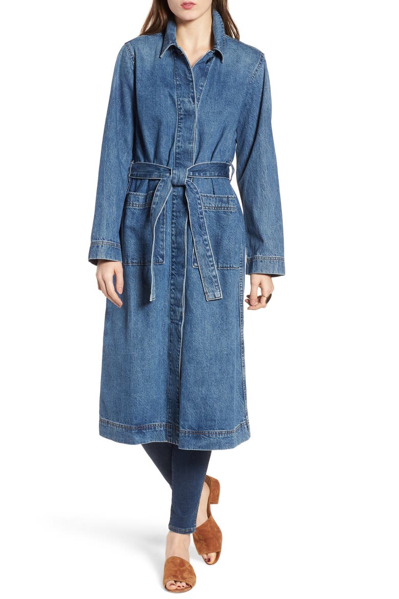 Denim Duster, Alternate, color, ALVARADO WASH