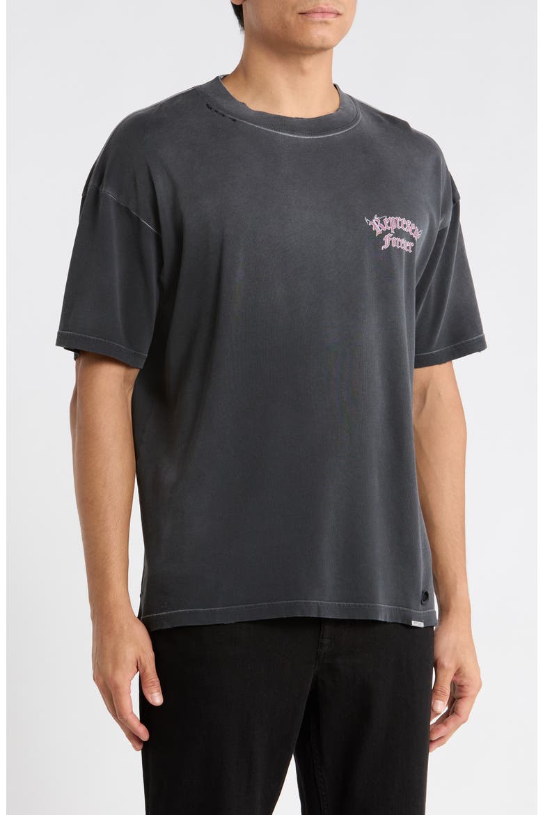 Duality Graphic Tee, Alternate, color, WASHED BLACK