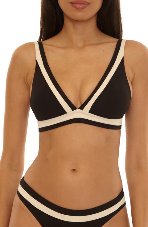 Coast Line Triangle Bikini Top