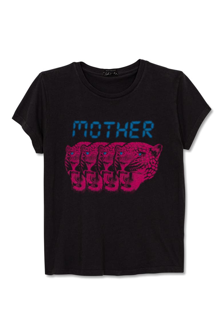 MOTHER The Boxy Goodie Goodie Focus Graphic T-Shirt (Women