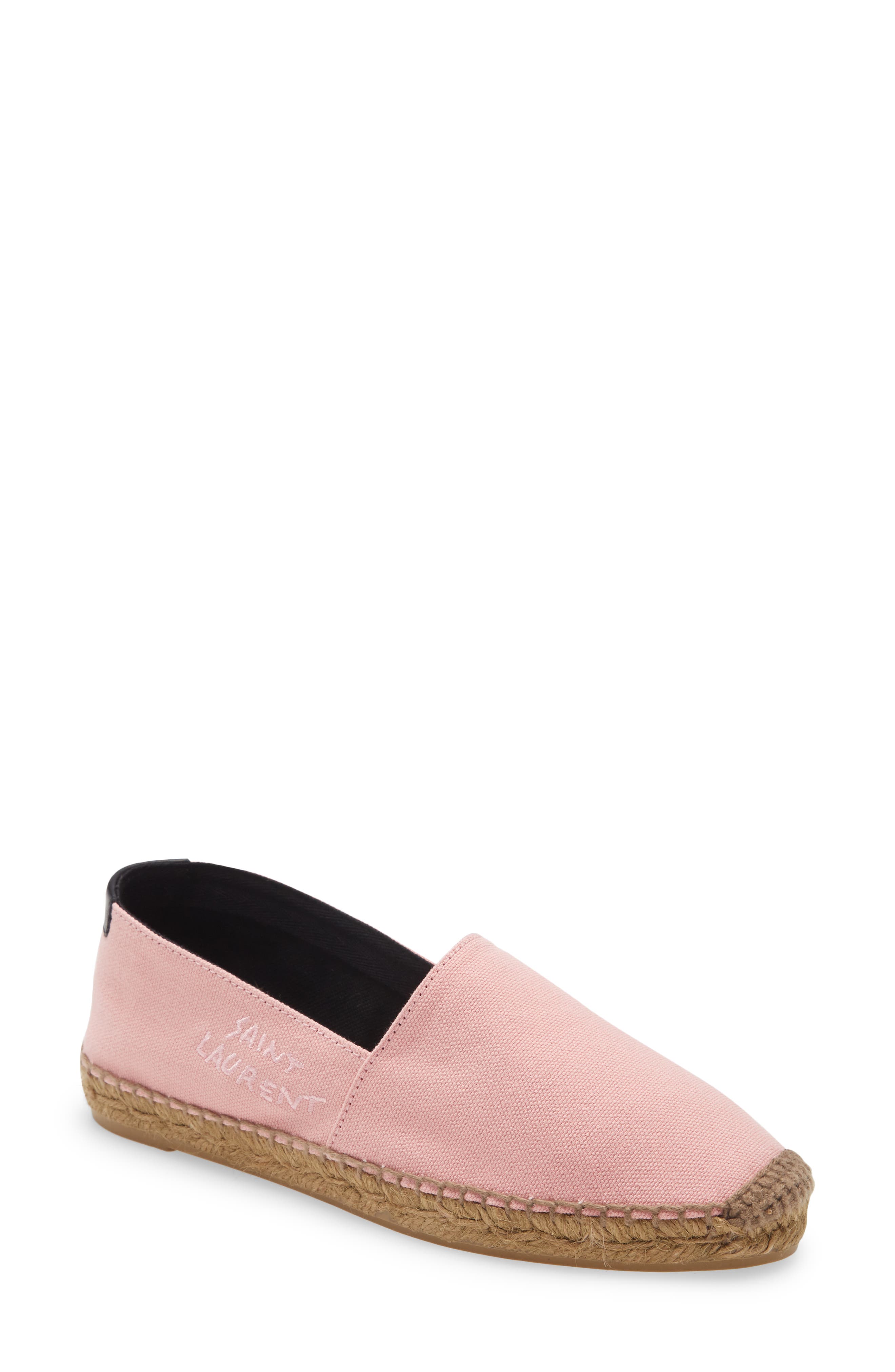 Monogramme Espadrille Flat, Main, color, EROS PINK
