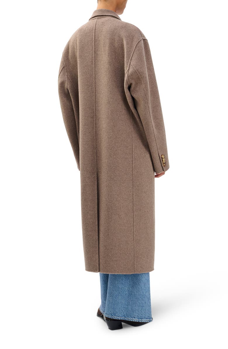 rag & bone Vasso Double Breasted Wool Blend Coat, Alternate, color, Taupe