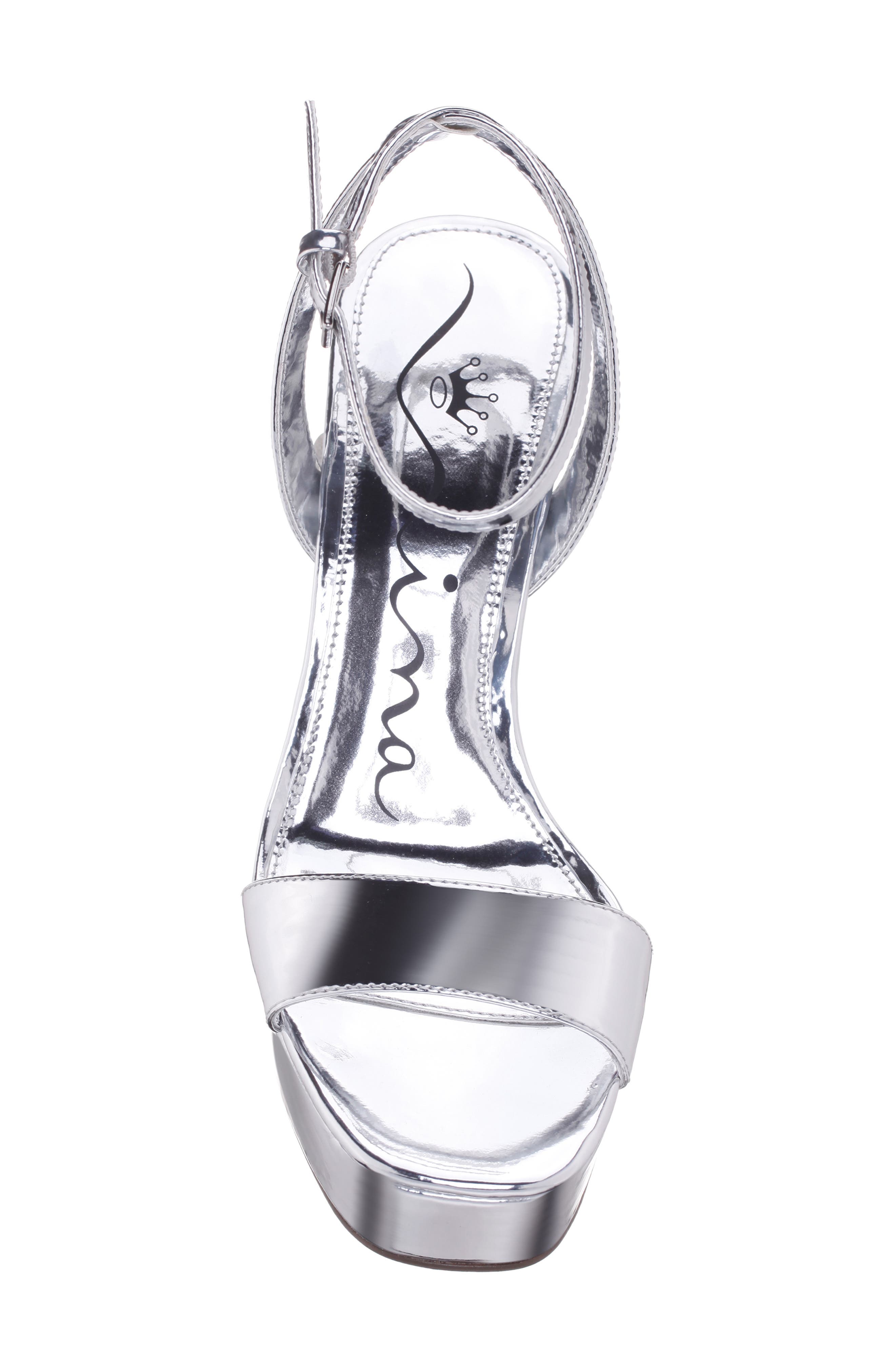 Nina Annette Ankle Strap Platform Sandal, Alternate, color, 