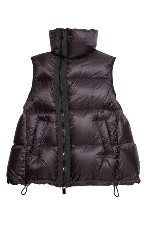 Asymmetric Down Puffer Vest