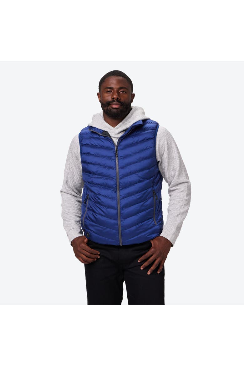 Backcountry Xtera Men's Heated Puffer Vest, Main, color, Navy