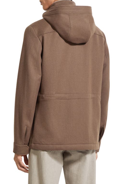 Zegna Wool & Cashmere Jacket In Brown