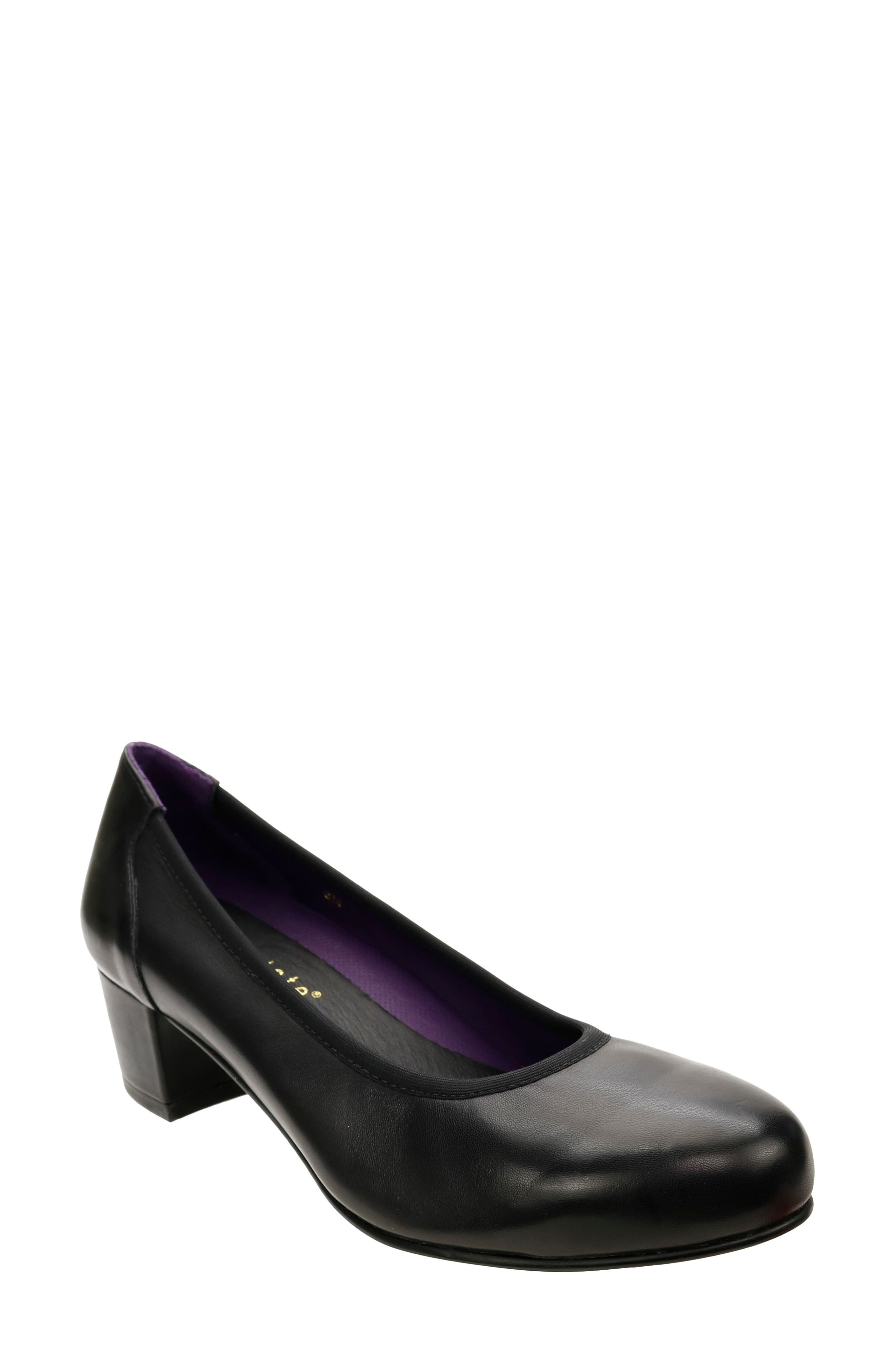 David Tate Simona Block Heel Pump, Main, color, 