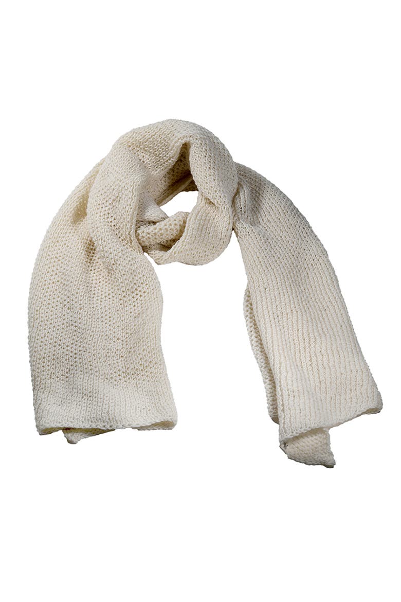 Ithaca Scarf, Main, color, White
