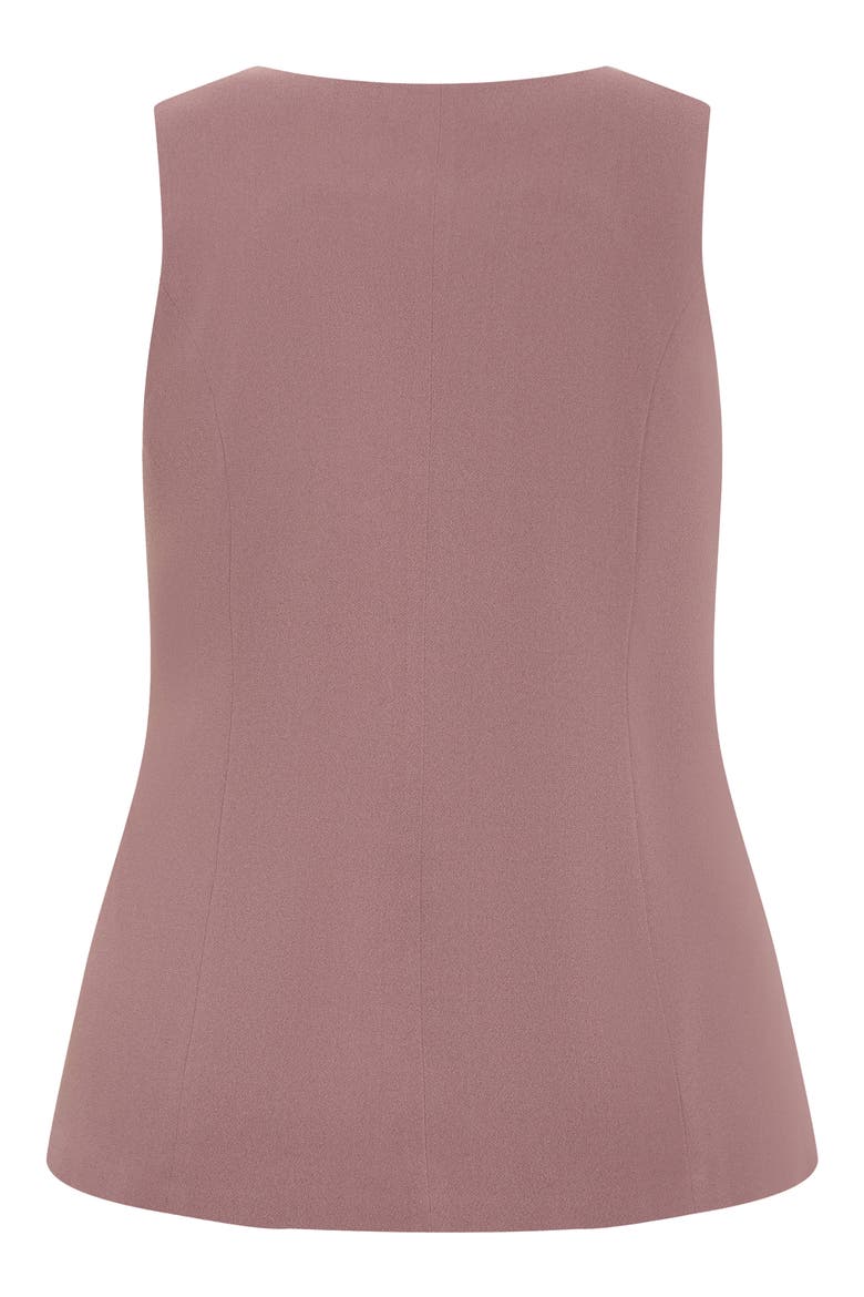 Abbie Vest, Alternate, color, CINNAMON