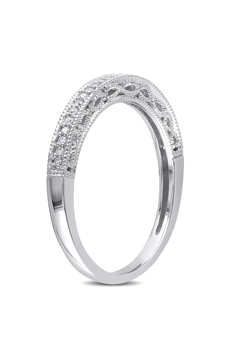 Julianna B. Diamond Anniversary Band Ring 10k, Alternate, color, 10K White Gold