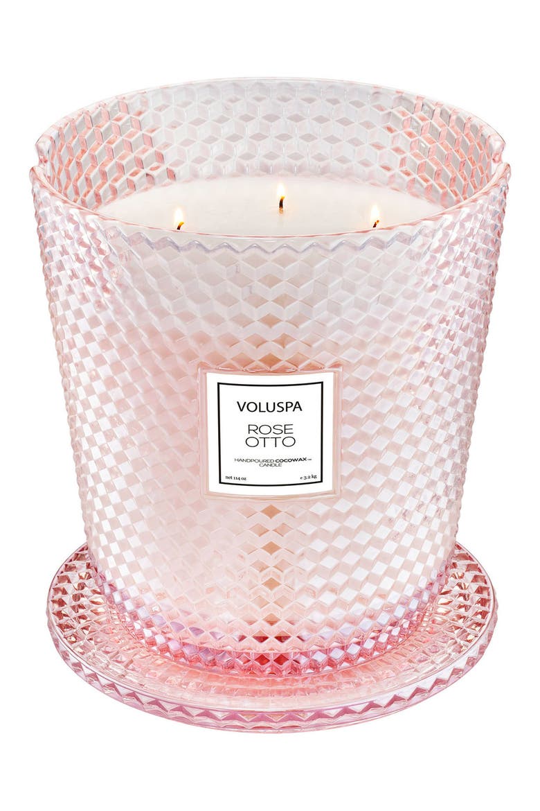 Rose Otto Five-Wick Hearth Candle, Alternate, color, NO COLOR