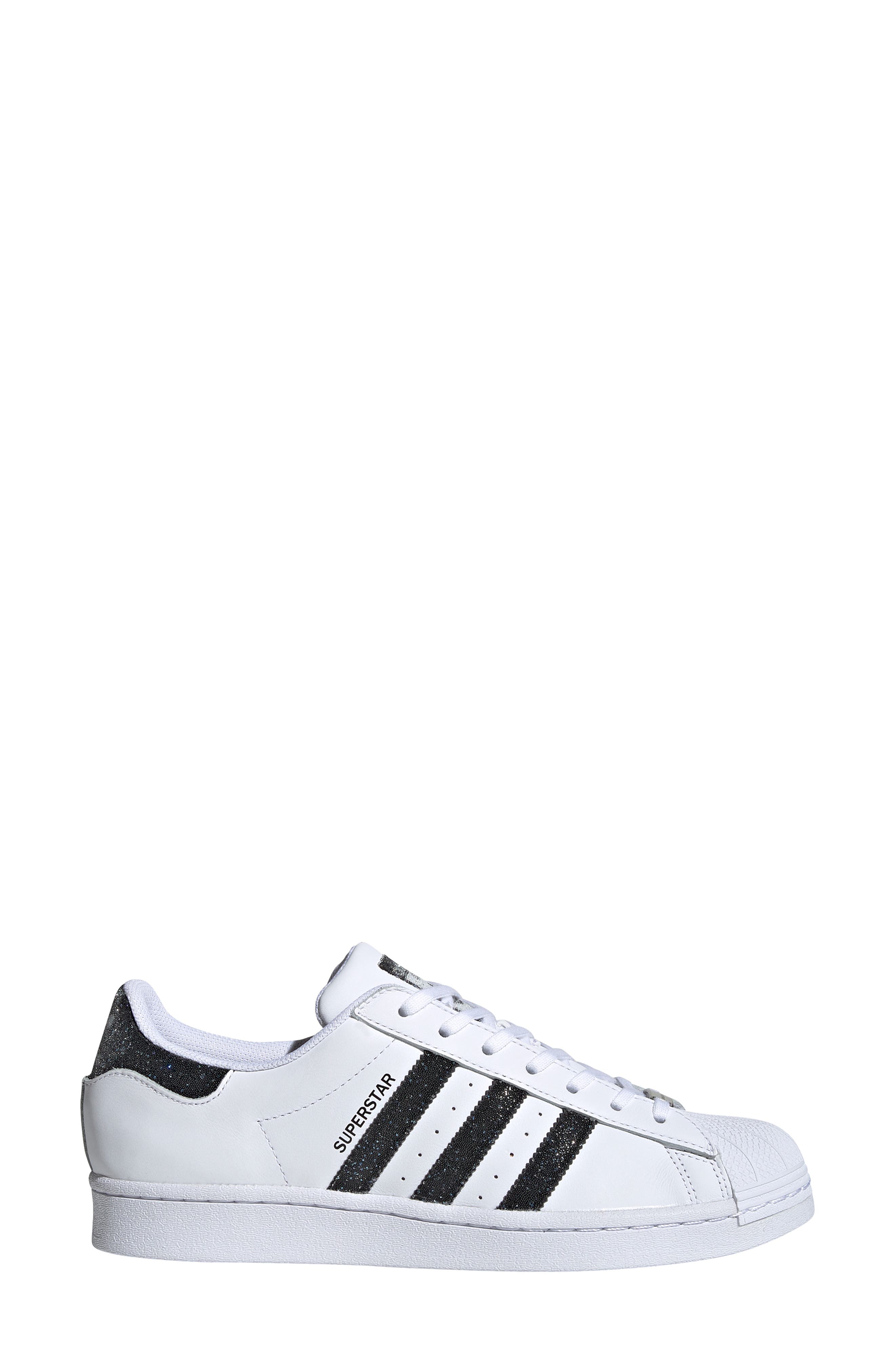 adidas x Swarovski<sup>®</sup> Superstar Sneaker, Alternate, color, 