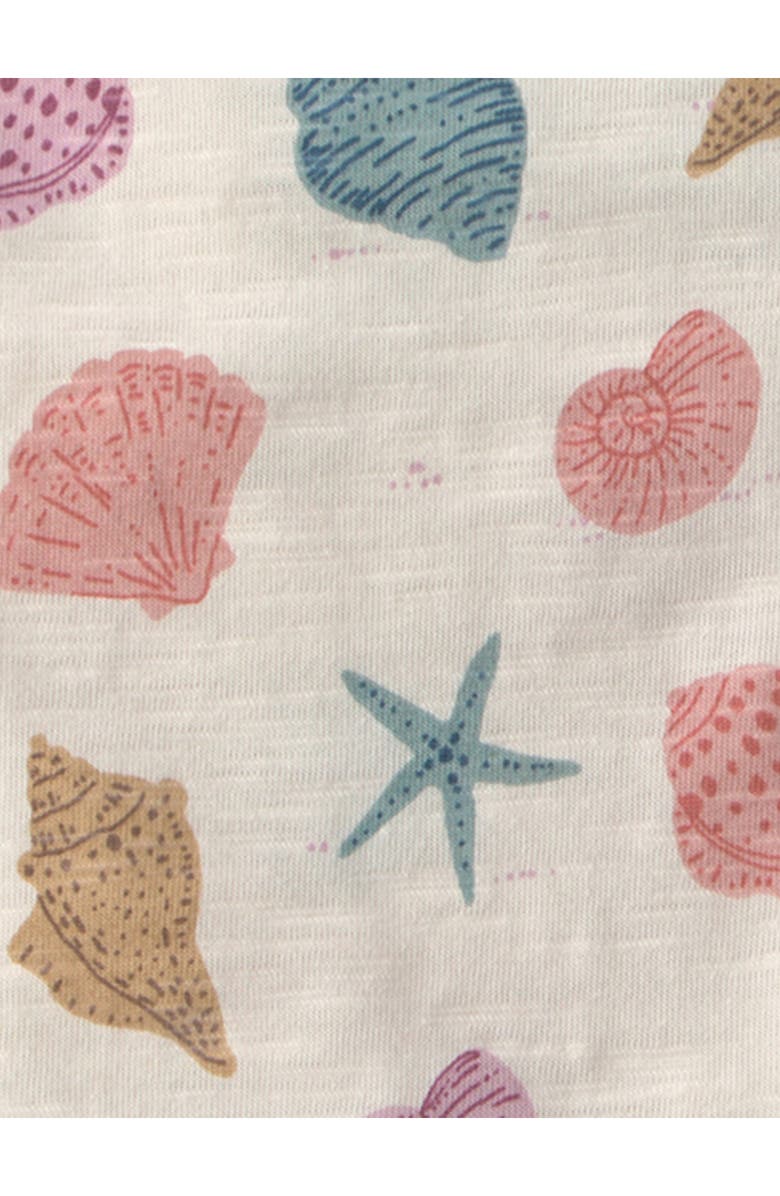 Little Planet Assorted 3-Pack Bodysuits, Alternate, color, Multi Seashell