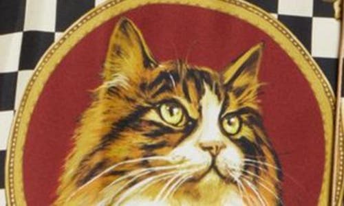 Dolce & Gabbana Cats Print Silk Bowling Shirt In Gatti
