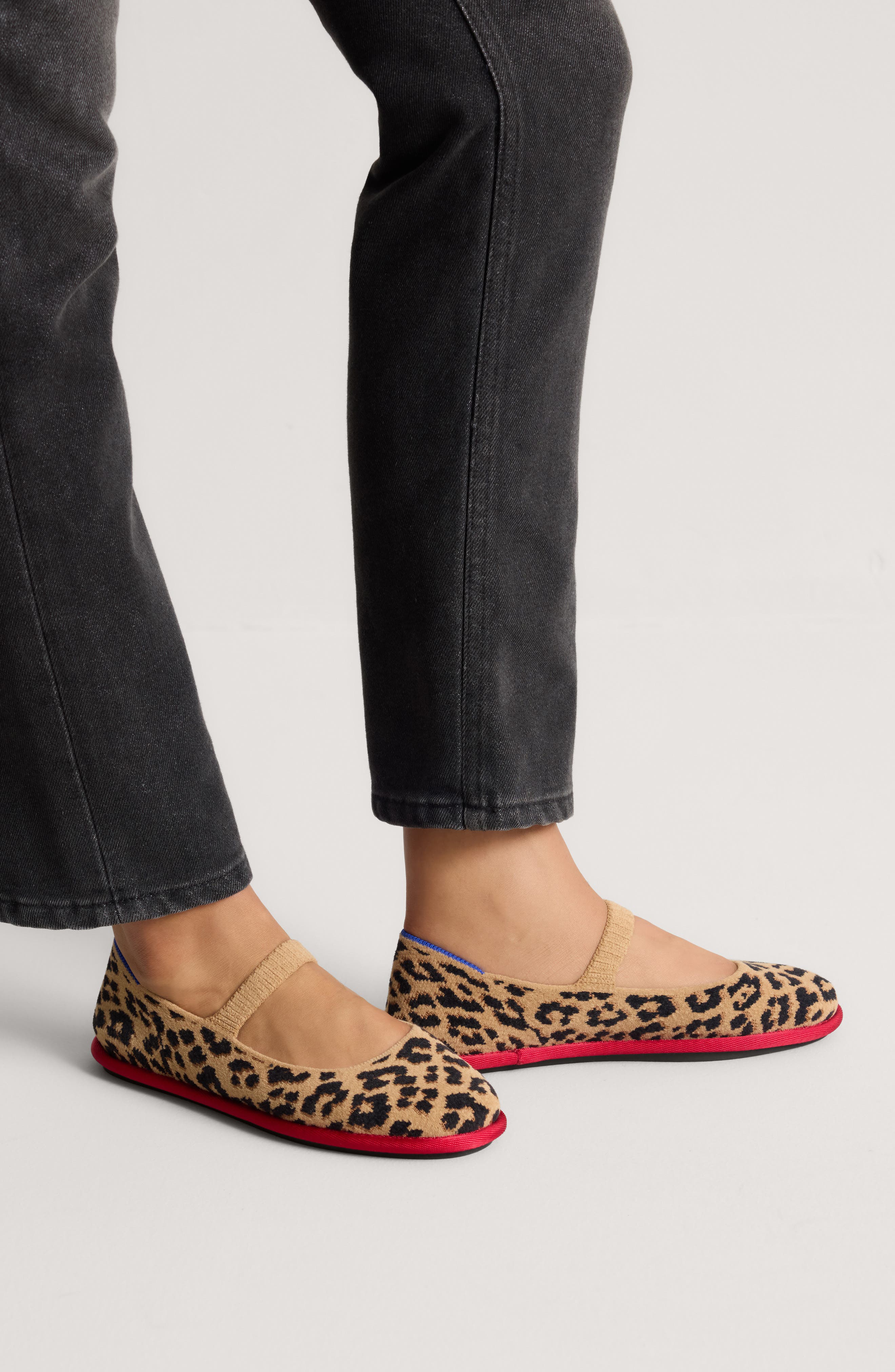 The Rothy's Cruiser Mary Jane Flat, Alternate, color, REVELVET CHERRY CAT