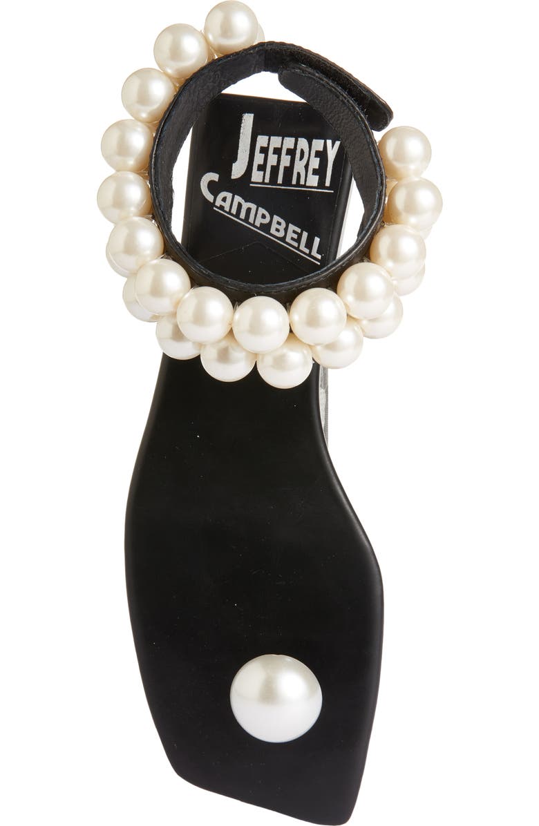 Jeffrey Campbell Chateau Embellished Ankle Strap Sandal, Alternate, color,