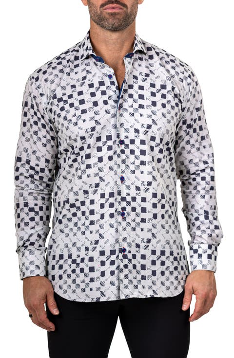 Eins Marthy Contemporary Fit Cotton Button-Up Shirt