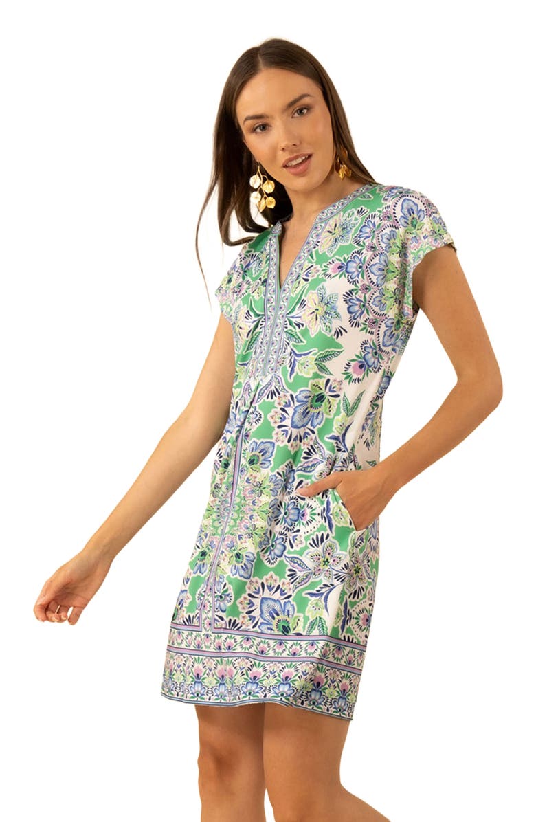 Hale Bob Cadence Jersey Dress, Alternate, color, 